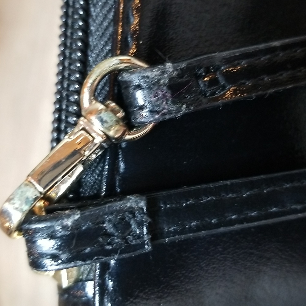Victoria's Secret Black Sequined Wristlet - Picture 8 of 9
